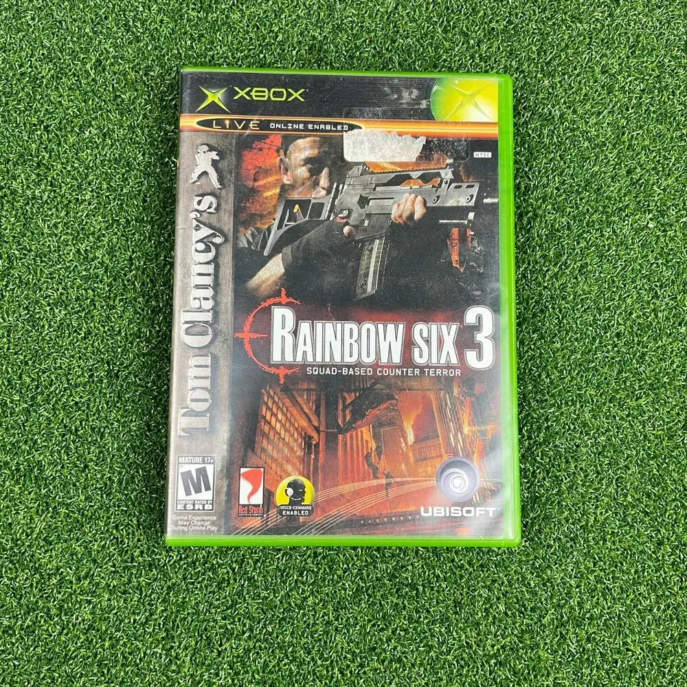Tom Clancy's Rainbow Six 3 (Microsoft Xbox, 2003) CIB Complete